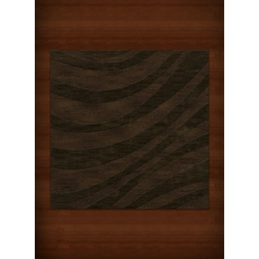 Dalyn Dover Area Rug DV12 Dv12 Fudge Waves Swirls 4' x 4' Square