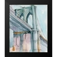 thumbnail image 2 of Harper, Ethan 15x18 Black Modern Framed Museum Art Print Titled - Watercolor Bridge Study II, 2 of 5