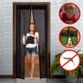 thumbnail image 2 of Magnetic Screen Door - Heavy Duty Mesh & Super Strong Velcro & Magnet Fits Doors Up to 34" x 82", 2 of 5