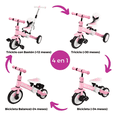 thumbnail image 2 of Triciclo Evolutivo The Baby Shop  4 en 1 Bicicleta de Equilibrio y Balance Rosa -, 2 of 7