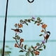 thumbnail image 5 of Corona de Metal para Jardín con Pájaros | Decoración de Hierro para Ventanas | Arte de Metal Cortado a Láser | Elegante Diseño de Dos Pájaros En Una Rama | Decoración de Pared para Interiores y Exter, 5 of 6