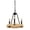 Black, variant on AC11713BK Artcraft Lighting Perris - 3 Light Chandelier In Classic Style-16 Inches Tall and 1 Inches Wide     -Traditional Installation