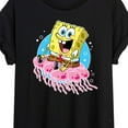 thumbnail image 3 of SpongeBob SquarePants - Spongebob And Jellyfish - Women's Oversized T-Shirt, 3 of 6