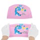 thumbnail image 5 of Ofertas Únicas 1 Pc Gorro de Baño de Dinosaurio de PU Tejido Rosa, 5 of 6