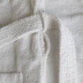 thumbnail image 4 of Women's Turkish Cotton Terry Ultra-Soft and Absorbent Long Bathrobe, White, 4 of 6