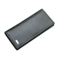 thumbnail image 4 of BRIGHTFUFU Billetera larga de cuero de PU de la moda para hombre Monedero suave de gran capacidad para tarjetas de crédito de cheques Efectivo (verde oliva), 4 of 7