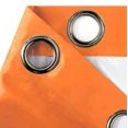 thumbnail image 4 of Gorgeous Home Linen Noa Orange 100% Blackout Window Curtains 95" Long Solid Color Energy Saving Privacy Panels (Set of 2) for Bedroom & Living Room, 4 of 5