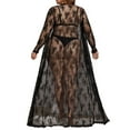 thumbnail image 5 of LilyLLL Plus Size Womens Lace Lingerie Negligee Nightgown Cover Up Sleepwear Dress, 5 of 5