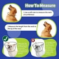 thumbnail image 4 of Kuoser Adjustable Soft Recovery Cone Collar for Dogs, Medium (Neck: 11–14.2 in., Depth: 7.9 in.), 4 of 8