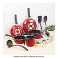 thumbnail image 3 of Batería de Cocina Ekco Trends Aluminio con Antiadherente 9 Piezas – Rojo, 3 of 4