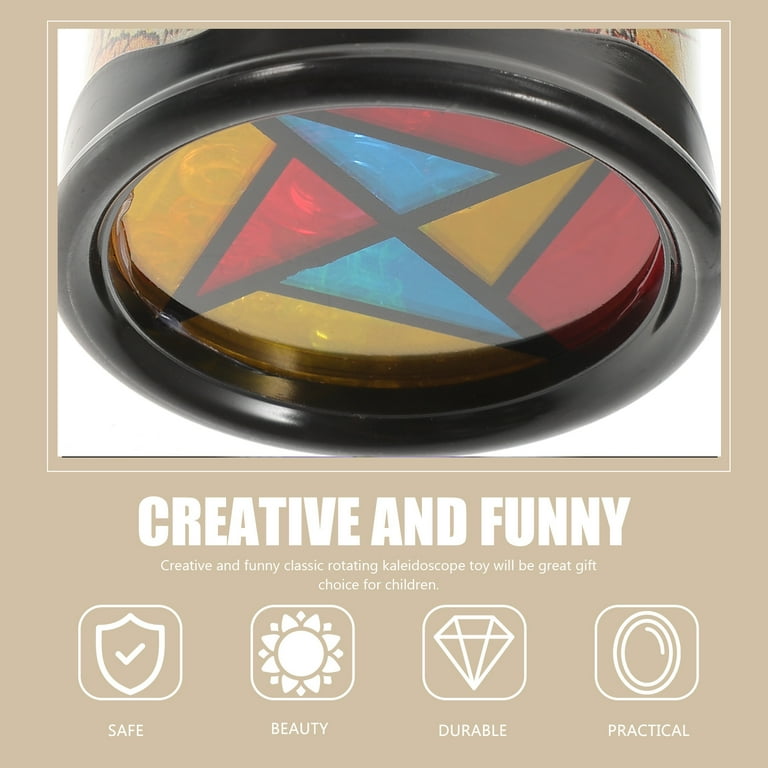 2pcs Kaleidoscope Toys Funny Children Educational Toys Rotating Kaleidoscopes