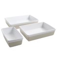 thumbnail image 3 of Martha Stewart 3 Piece Stoneware Baker Set, Grey, 3 of 4