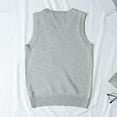 thumbnail image 4 of JJHGVB Sweater Vest Women Fall Sweaters for Women Thermal Sweater for Women Womens Vest Womens Vest Top Vest Top for Women Sweaters Gray 2XL, 4 of 4