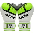 thumbnail image 5 of RDX Kids Boxing Gloves, 6oz Junior Training Mitts, Maya Hide Leather Ventilated Palm, Muay Thai Sparring MMA Kickboxing, Punch Bag Speed Ball Focus Pads Punching Workout, Youth Games Fun, 5 of 5