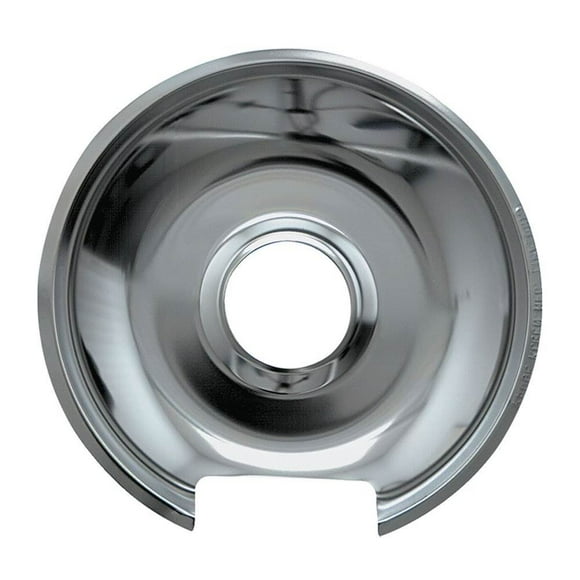 Range Kleen 104-A 8 Inch Style E Series Chrome Range Stove Burner Drip Bowl Pan
