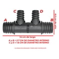thumbnail image 5 of Conector Manguera Radiador Tee Peugeot 207 11-16, 5 of 5