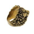 thumbnail image 4 of Pre-Owned Gucci Lion Head Ring, #25, Gold, Size 24, Animal Print, Plated, Aged 398601 I4600..., 4 of 8
