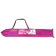 Justice 8FT Folding Gymnastics Balance Beam , Vegan Suede Material, Purple