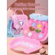 thumbnail image 4 of 1 children's beauty toy, girl makeup bag, small bag, princess washable, pretending to play with makeup set, 4 of 5