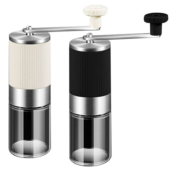 Molinillo de café manual de acero inoxidable, ajustable para café espresso, café de goteo