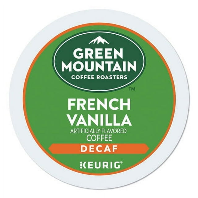 "K-Cups de Café Décaféiné à la Vanille Française, 24/boîte / Lot de 2 Boîtes"