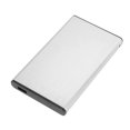 thumbnail image 4 of Computer Hard Drive Case, 6Gbps Transfer Rate Portable Aluminum Alloy USB 3.0  Hard Drive Enclosure  For 2.5 Inch SSD HDD Silver, 4 of 8