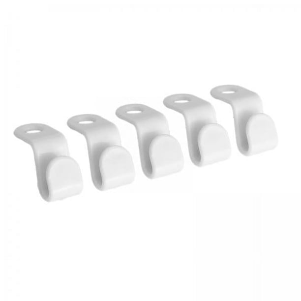 5x 5 Ganchos de Conector para Colgar Ropa, Colgadores en Cascada Duraderos para Armario, Organizador de Armario, Clips Extensores para Camisa, Bufanda 5 piezas