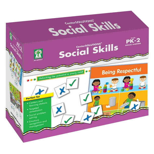 Set de juego Key Education Social Skills con 15 juegos de mesa