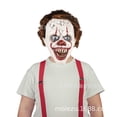 thumbnail image 5 of Máscara de payaso Pennywise para Halloween, cosplay, terror, látex, adultos, 5 of 5
