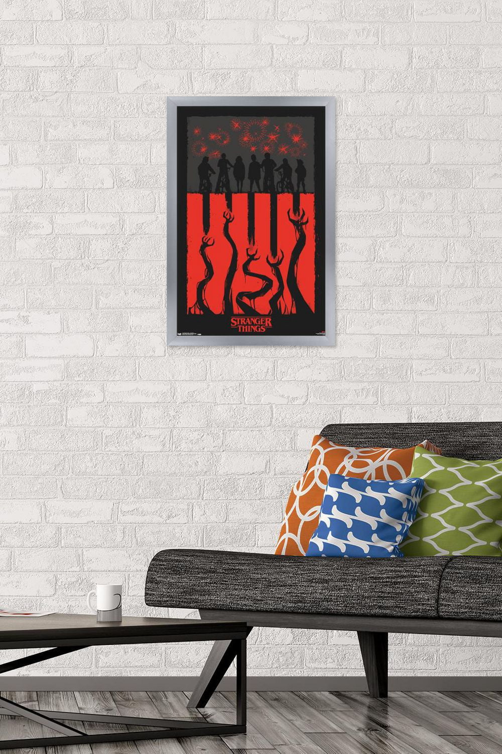 Netflix Stranger Things: Season 3 - 4Th Illustration Wall Poster, 22.375" x 34"