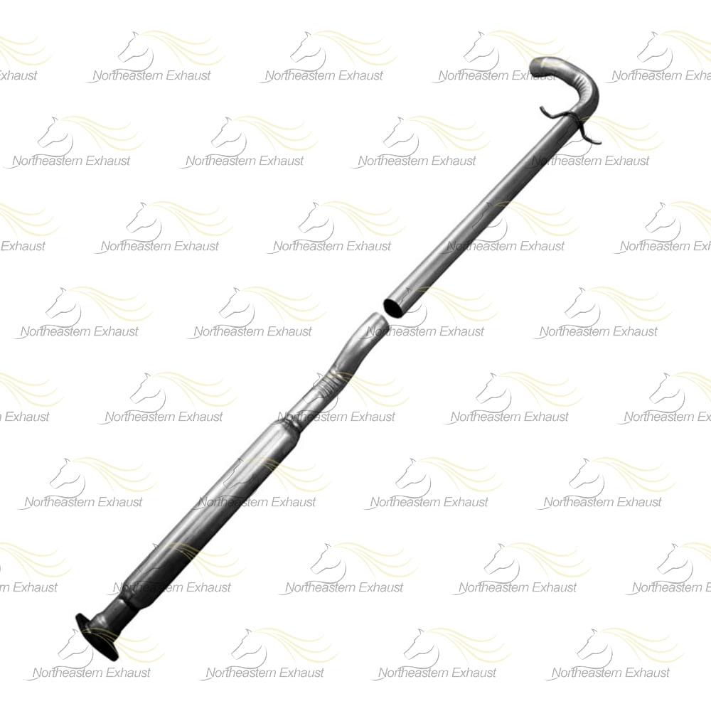 Northeastern Exhaust Resonator Pipe & Muffler Fits 2001-2009 Volvo S60 Turbo - Direct Fit | Stainless Steel