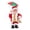 #1A, variant on Clearance! Christmas Santa Claus Decor with Umbrella, Animated Christmas Decorations Indoor, Cute Christmas Table Decor for Home