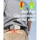 thumbnail image 3 of Ventilador de cintura portátil para camisas Barito, batería recargable de 25 horas, 3 of 8