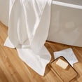 thumbnail image 2 of Uchino Waffle Twist Hand Towel White , Cotton, 2 of 8