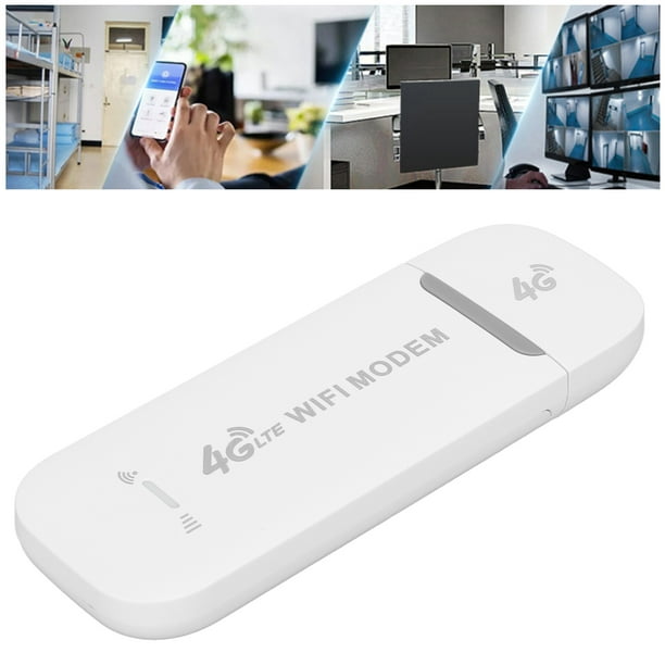 Mobile Wifi Router, 4G LTE Support 10 Users 150Mbps White