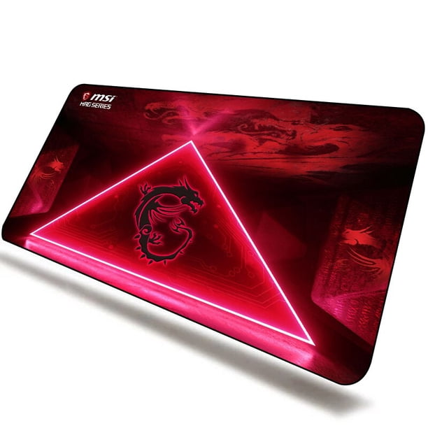 Alfombrilla de ratón MSI, accesorios de goma antideslizantes para jugadores grandes, alfombrilla de ratón, teclado, ordenador portátil, ratón de velocidad, alfombrilla de juego de escritorio Tan Jianjun unisex