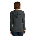 thumbnail image 2 of District Made Ladies Perfect Tri Long Sleeve Hoodie-3XL (Black Frost), 2 of 6