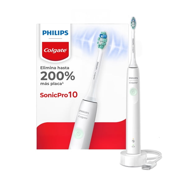 Cepillo Dental Electrico Philips Colgate SonicPro 10