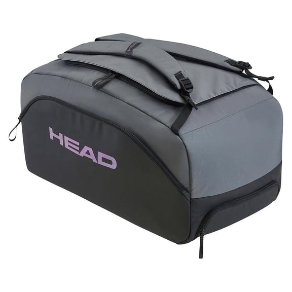 HEAD Pro X Sport Duffle Bag - Tennis Gym Travel Bag, Recycled Materials, Shoe Compartment, Wet Clothes Bag, Premium Backpack Carry System