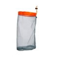 thumbnail image 1 of Saco de malla ultraligero con cordón para viajes al aire libre, senderismo, acampada, bolsa de almacenamiento (naranja M), 1 of 5