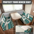 thumbnail image 2 of XYZCANDO Western Aztec RV Dinette Cushions Cactus RV Decor Stylish Bench Cushion Washable Couch Cover Loveseat Slipcovers Universal Furniture Covers for Sofa and Loveseat Camper Must Haves Green, 2 of 7