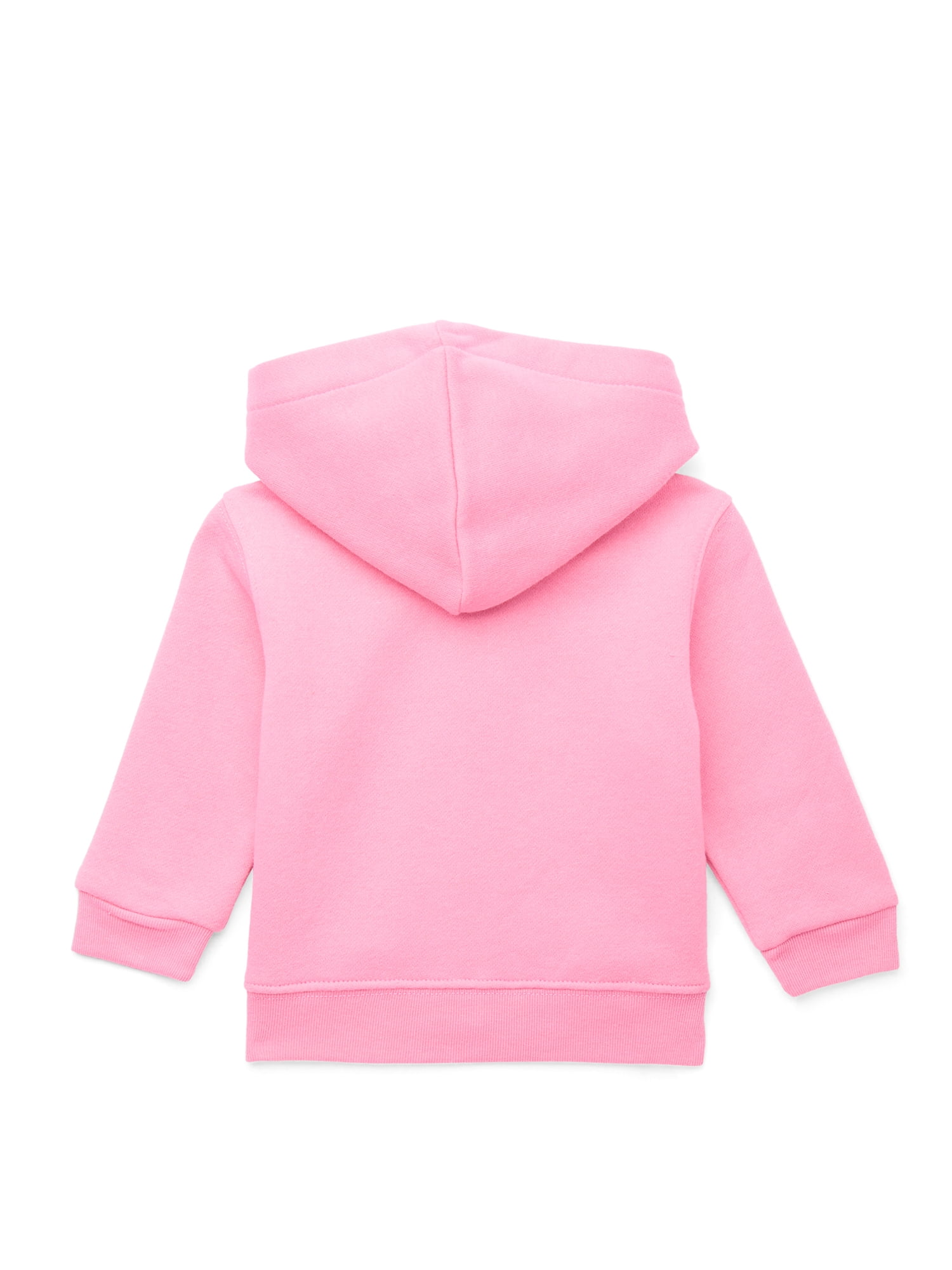 Garanimals Baby Girl Zip Up Butter Fleece Hoodie, Sizes 0-24 Months