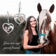 thumbnail image 2 of Horse Earrings/Dog Earrings Sterling Silver Animal Dangle Earrings Horse Jewelry Gift for Women, Jewelry, 2 of 5