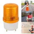 thumbnail image 5 of Luz de advertencia LED de almacén al aire libre amarilla Construcción de tráfico de baliza intermitente (110 V), 5 of 5