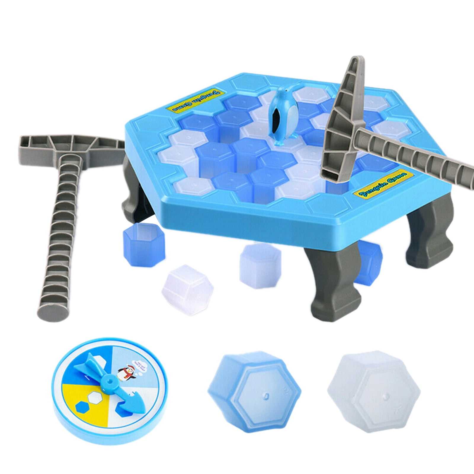 Kids Ice-block Game, Early Education Toy Funny Penguin Trap Puzzle Table  Game 
