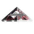 thumbnail image 5 of RV Luz de pared LED triangular de aluminio de 5w Ac90-265v Iluminación interior moderna LED de alta potencia para interiores (blanco cálido), 5 of 5