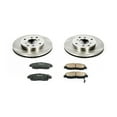 thumbnail image 3 of Power Stop Front Stock Replacement Brake Pad and Rotor Kit KOE1239, 3 of 8