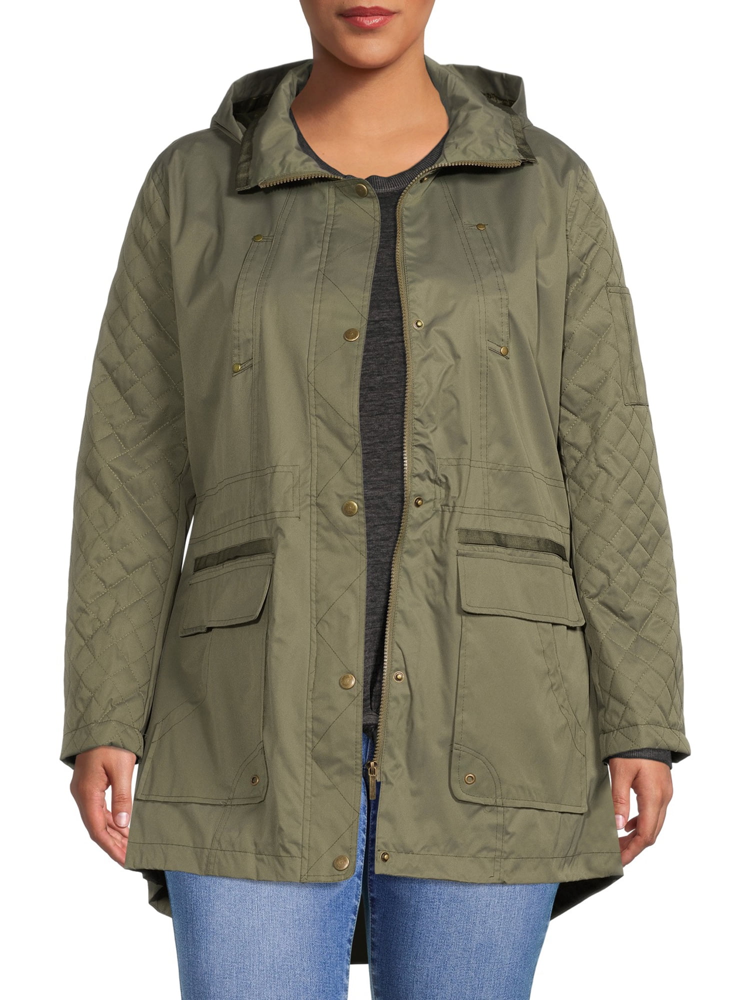 Womens plus anorak jacket Clearance
