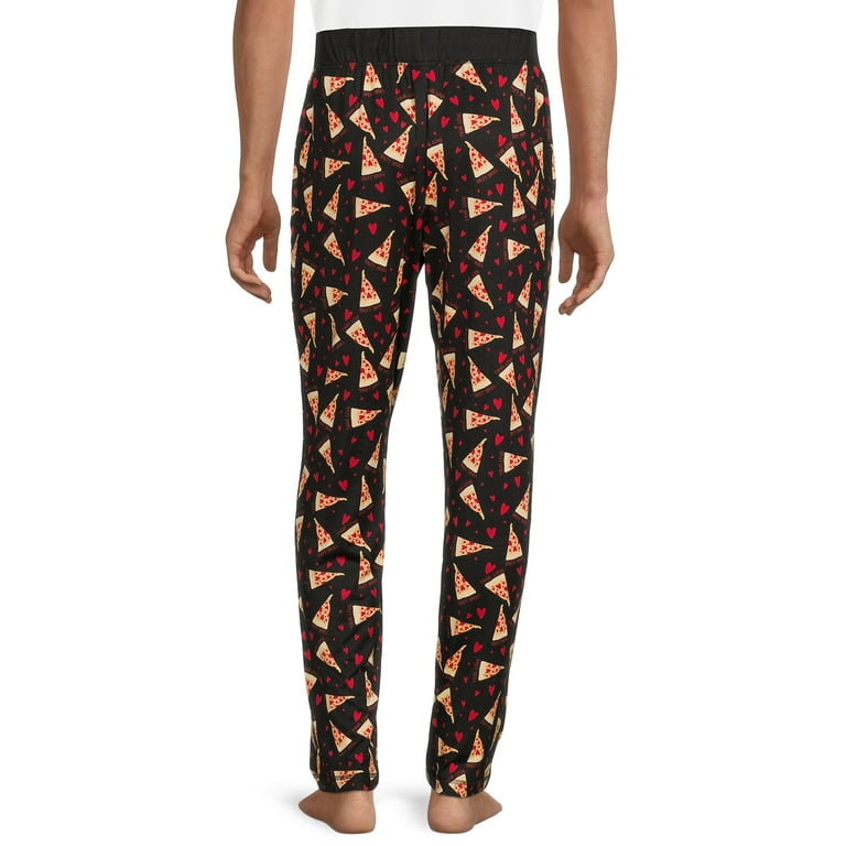 Way To Celebrate Men Pizza Obsession Valentines Sleep Pants 