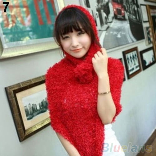 Opolski Women\'s Chic Multifunctional Magic Soft Warm Gift Shawl Tippet Neckerchief Scarf